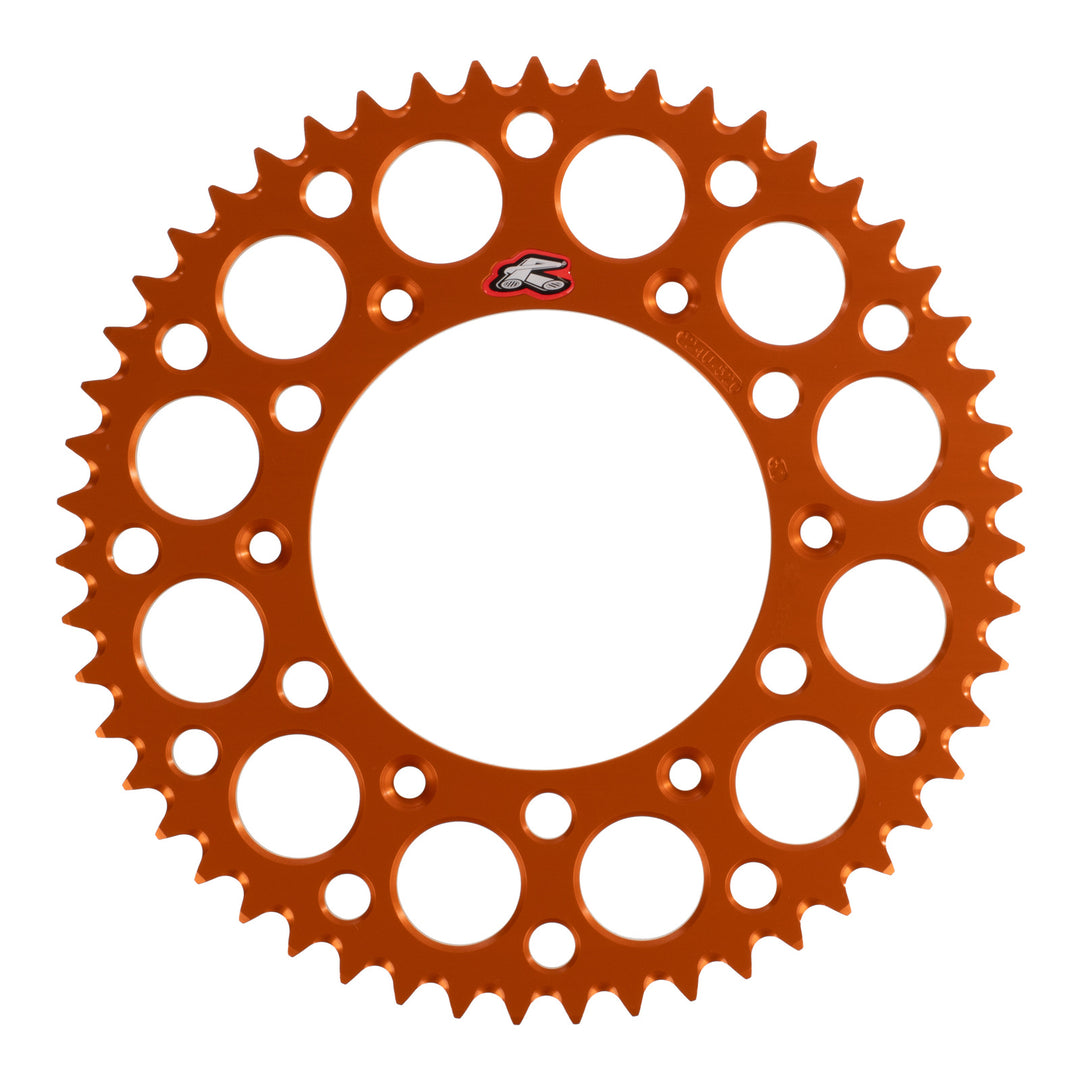 Renthal Sprocket Rear Orange 51T Alloy 7075 T6 Grooved KTM
