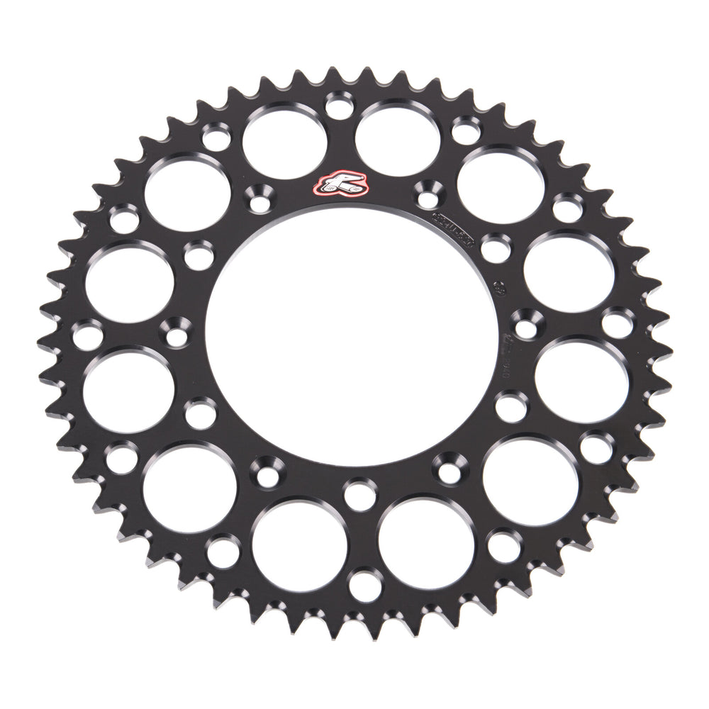 Renthal Sprocket Rear Black 52T Alloy 7075 T6 Grooved