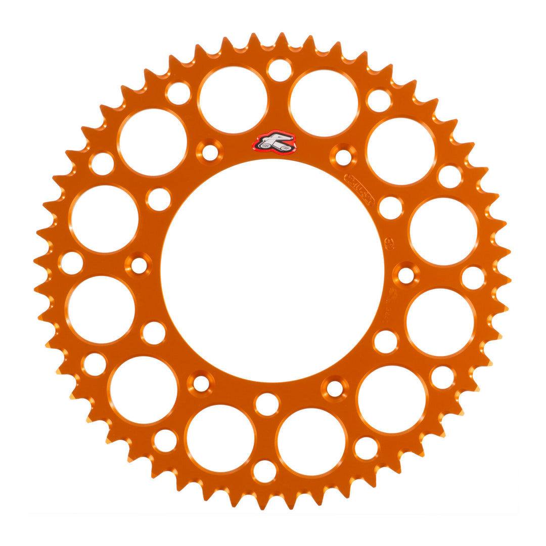 Renthal Sprocket Rear Orange 52T Alloy 7075 T6 Grooved KTM