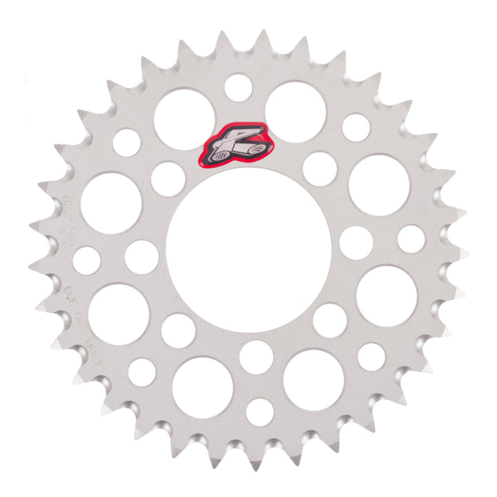 Renthal Sprocket Rear Silver 33T Alloy 7075 T6 Grooved