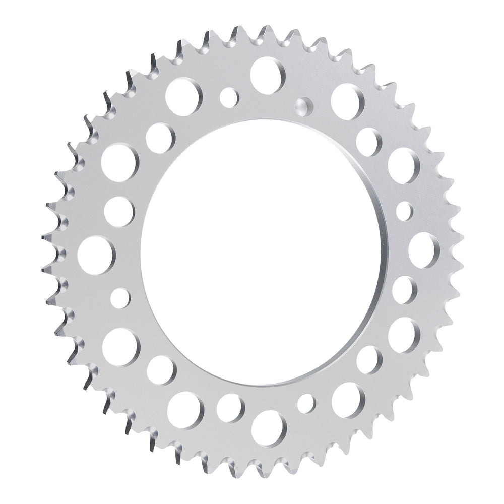 Renthal Rear Sprocket - Silver 46T Alloy 7075-T6 Grooved