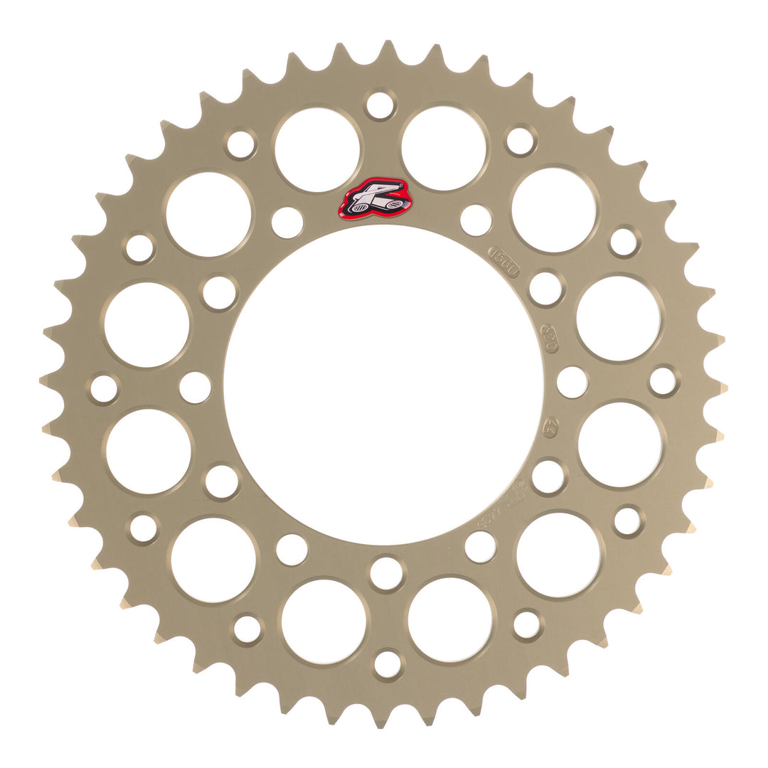 Renthal Sprocket Rear Hard Anodised 44T 44P-HA Ultralight