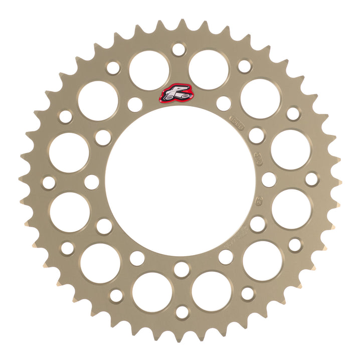 Renthal Sprocket Rear Hard Anodised 44T 44P-HA Ultralight