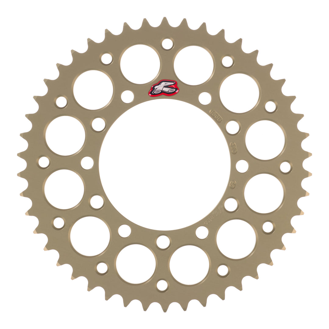 Renthal Rear Sprocket Hard Anodised Grooved 456 / 520