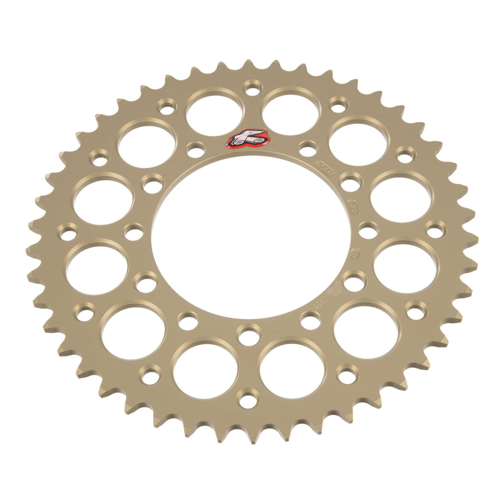Renthal Rear Sprocket Hard Anodised Grooved 456 / 520