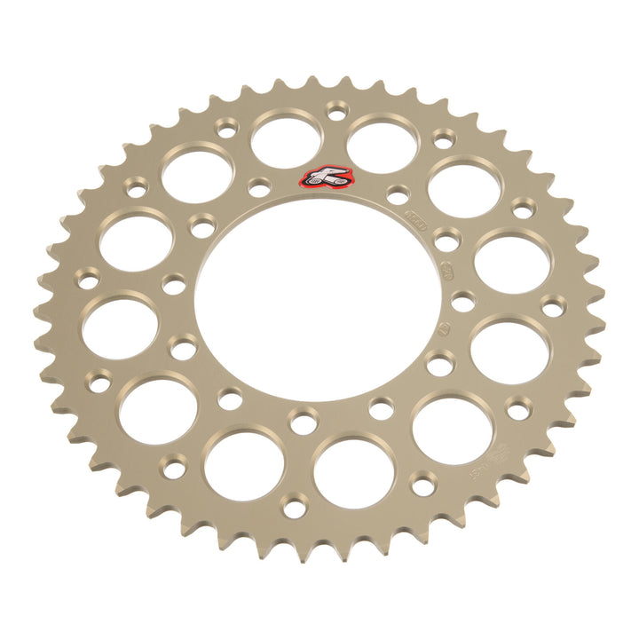 Renthal Sprocket Rear Hard Anodised 47T 47P-HA Ultralight