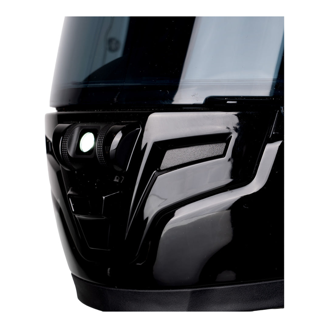 Sena Phantom ANC Smart Helmet with Mesh Comms - Gloss Black