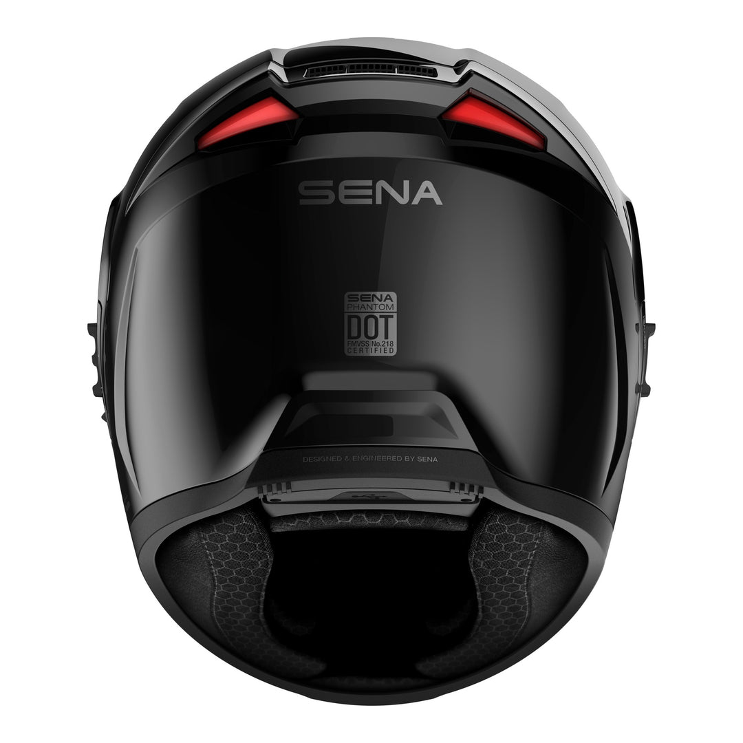 Sena Phantom Smart Helmet with Mesh Comms - Matte Black