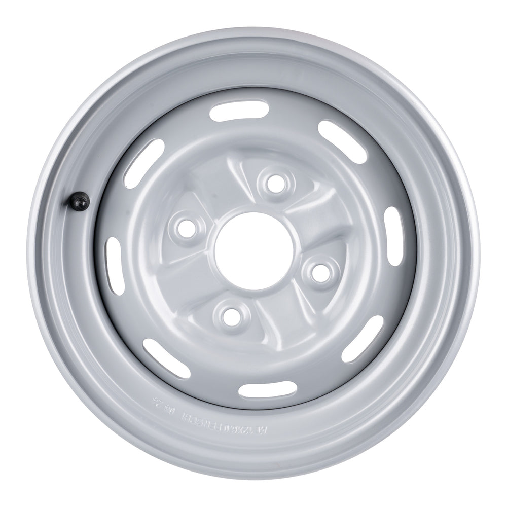 Whites ATV/UTV Steel Rim 12x6 Honda Front 4/110 +25 - Silver