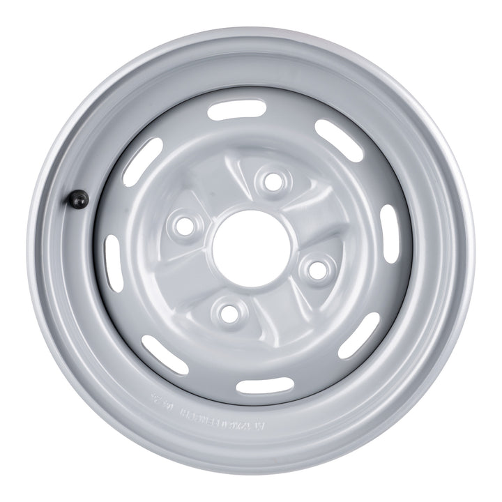 Whites ATV/UTV Steel Rim 12x6 Honda Front 4/110 +25 - Silver