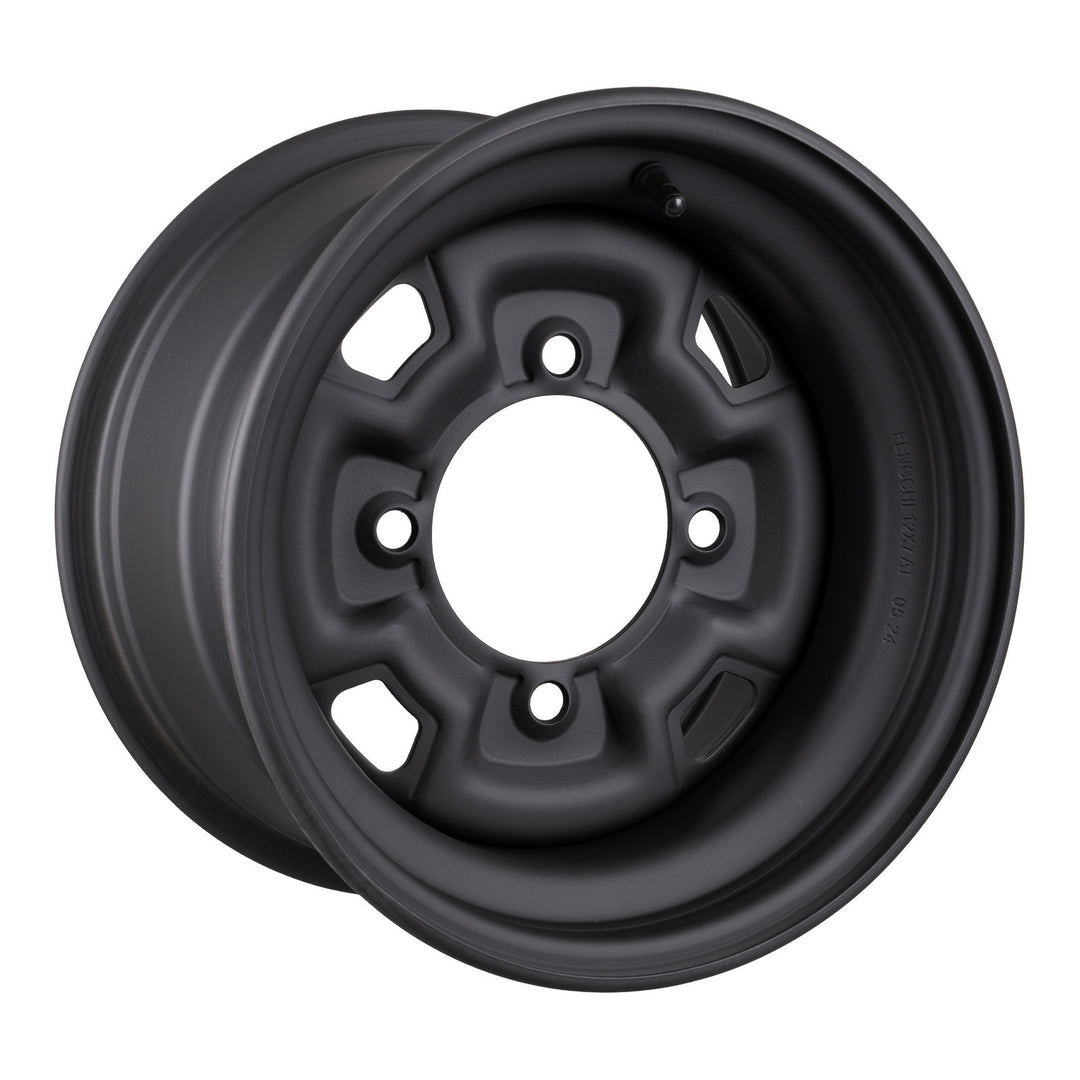 Whites ATV/UTV Steel Rim 12x7 Can-Am Front & Rear 4/137 +12.7 - Black
