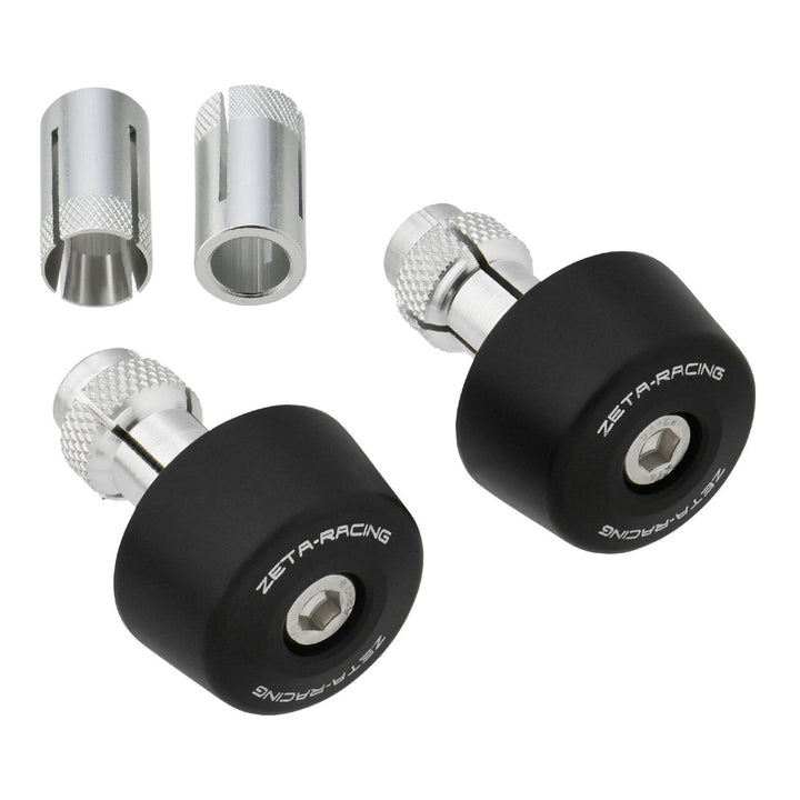 Zeta Bar-End Sliders - Black (Pair)