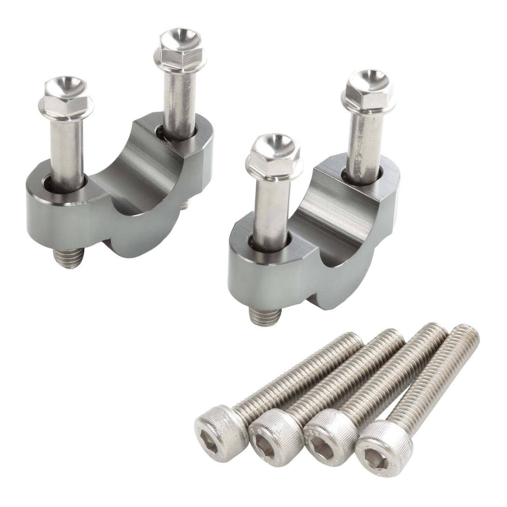 Zeta Bar Rise Spacer Height 14mm, 22.2mm Bar - Ti-Colour