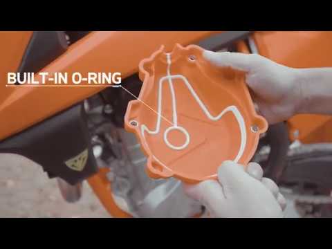 IGNITION COVER PROTECTOR YAM YZ250F 14-18 BLK